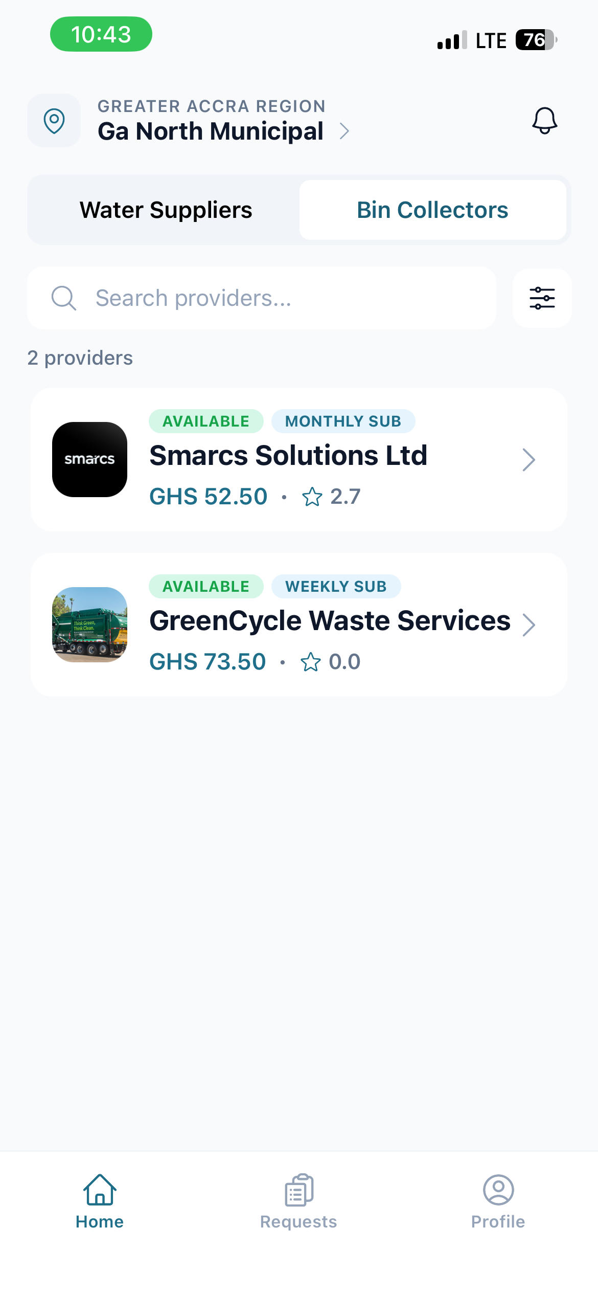 Browse verified providers